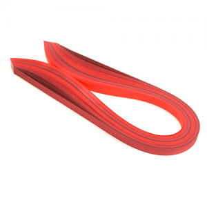 Paski do Quillingu Creative Hobby 10mm/50cm 100szt, Czerwone